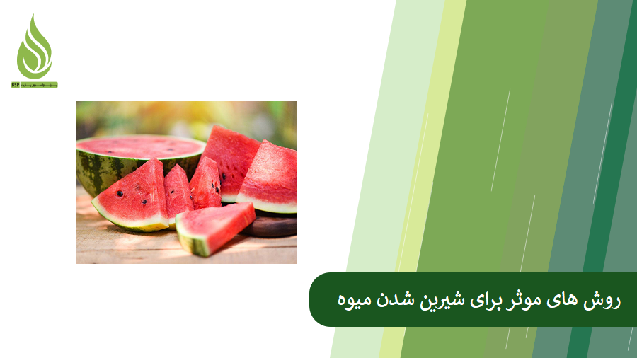 روش های موثر برای شیرین شدن میوه