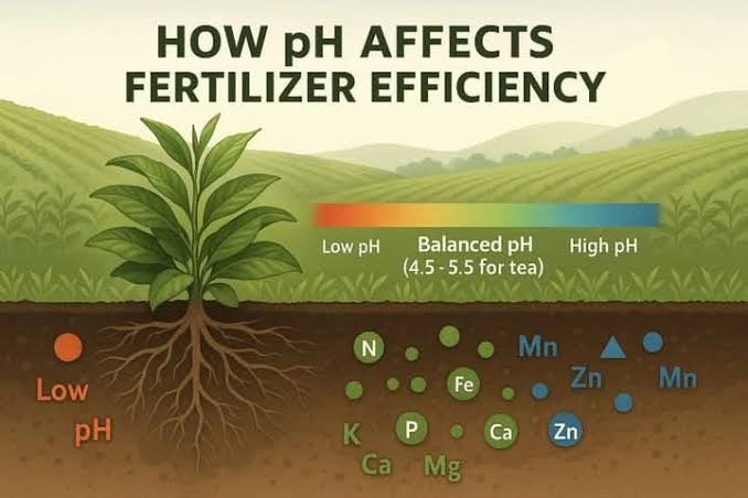 Effect of water pH on fertilizer